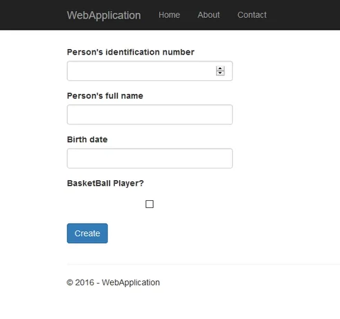 Dynamic Generated Form