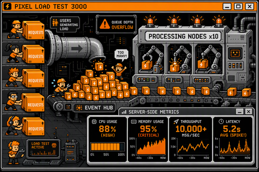 Load Testing Event Hubs Processing With Locust